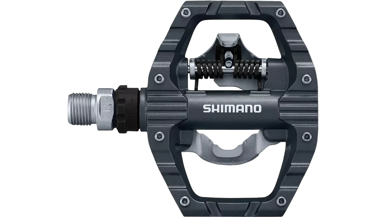 Shimano PD-EH500 – Pédales mixtes SPD double face ville gravel cyclotourisme | LesEquipiers.cc