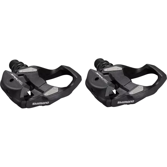 Shimano PD-RS500 SPD-SL – Pédales route débutant Light Action plateforme large | LesEquipiers.cc