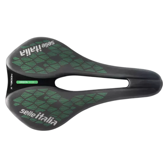 Selle Italia Model X Green Superflow L3 | Éco-Durable & Performance | LesEquipiers.cc