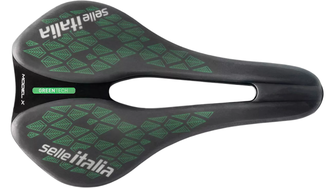 Selle Italia Model X Green Superflow L3 | Éco-Durable & Performance | LesEquipiers.cc