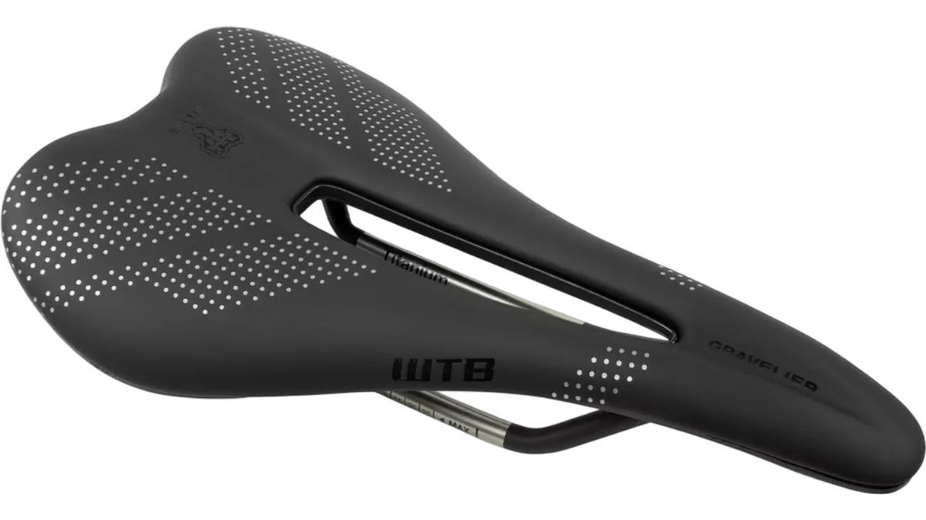 SELLE GRAVELIER ACIER MEDIUM