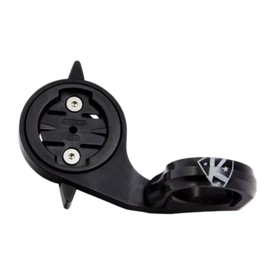 Support compteur Garmin K-Edge TT — Guidon aéro 22,2 mm, aluminium CNC, 32 g, noir | LesÉquipiers.cc