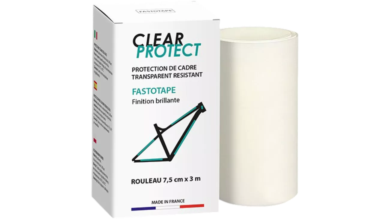 CLEAR PROTECT FASTOTAPE 7.5CMX3M GLOSS
