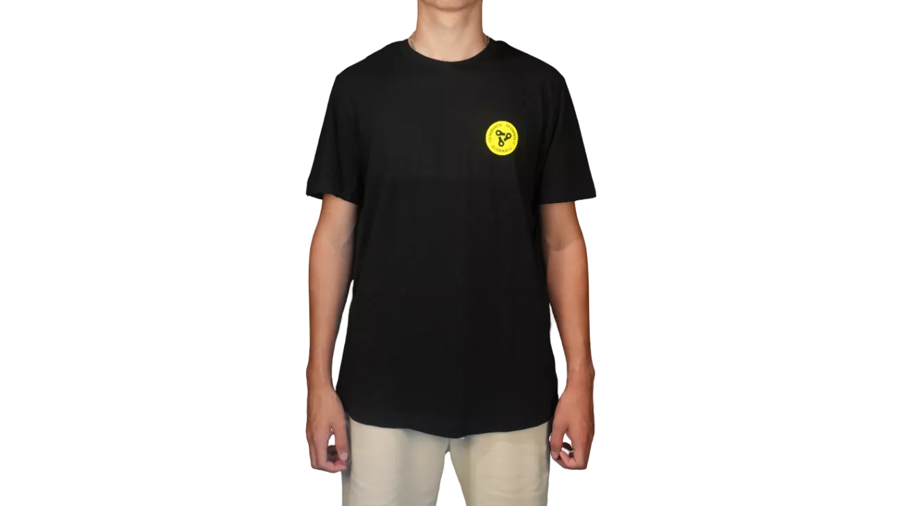 TEE-SHIRT LECC MAILLON NOIR