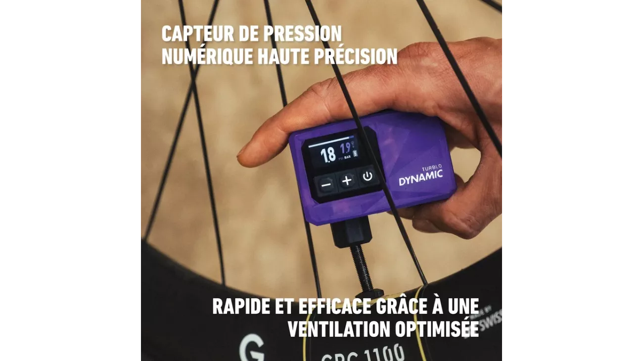 Turblo 2 - Mini Pompe Électrique pour Vélo | LesEquipiers.cc