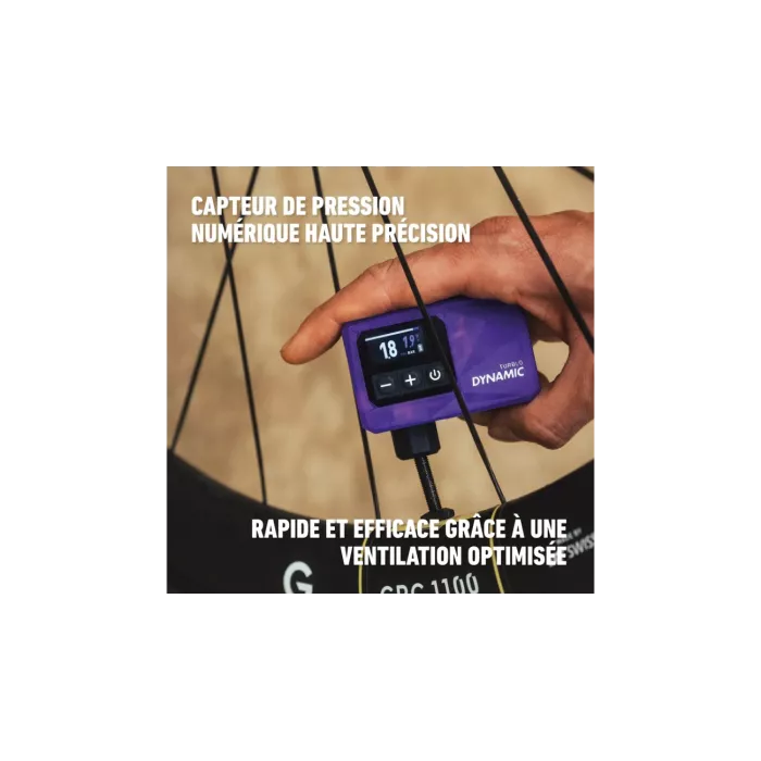 Turblo 2 - Mini Pompe Électrique pour Vélo | LesEquipiers.cc