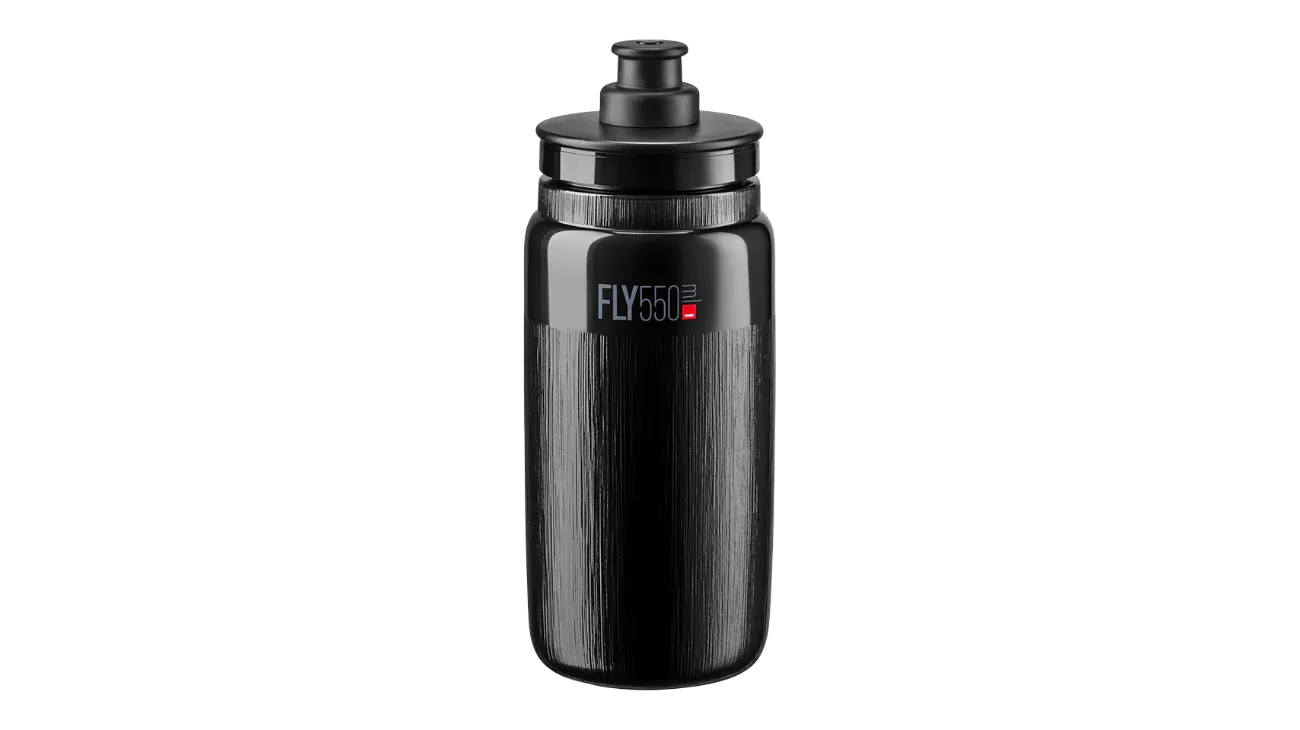 Bidon Elite Fly Tex - Ultra-léger 51 g, valve haut débit, 550/750/950 ml | LesEquipiers.cc