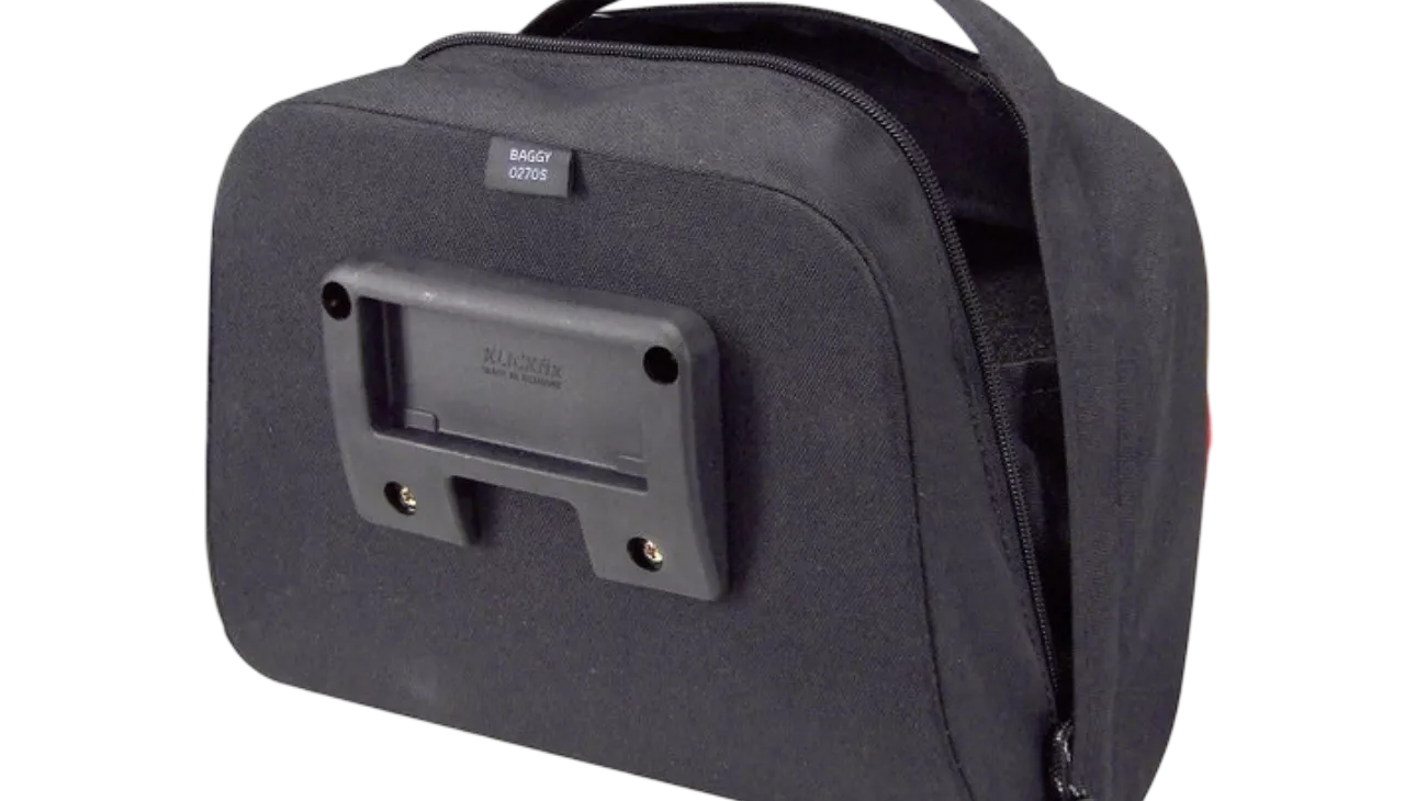 Sacoche de guidon KLICKfix Baggy 5L - Polyester renforcé, noir | LesEquipiers.cc