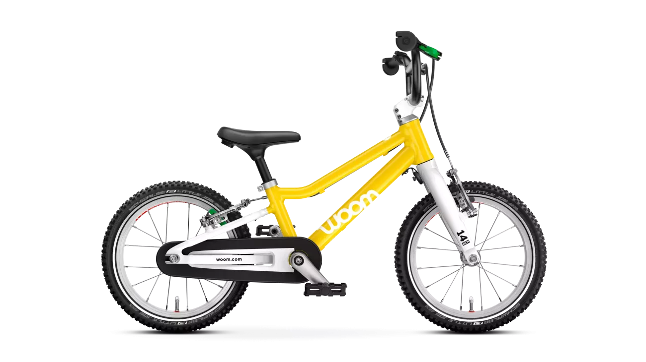 woom ORIGINAL 2 - Vélo Enfant 14 Pouces Ultra-Léger | Les Équipiers