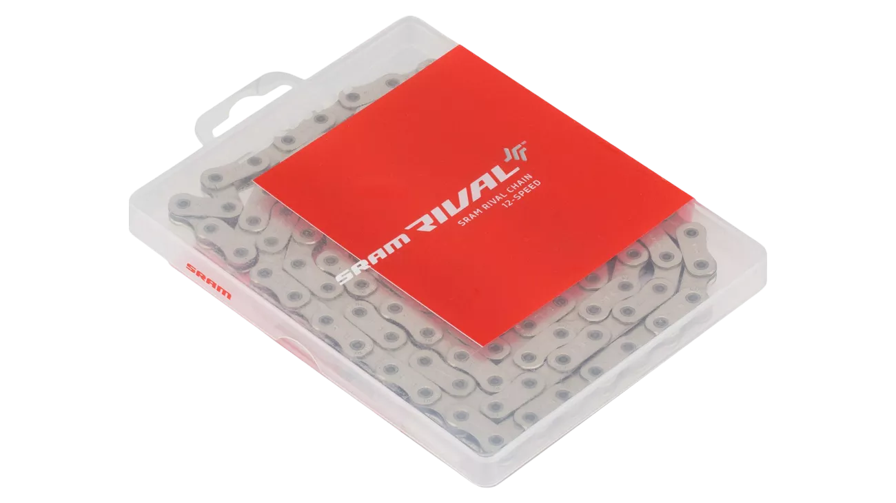 CHAINE SRAM RIVAL D1 FLATTOP 120 MAILLONS POWERLOCK
