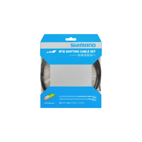 Kit câbles dérailleur Shimano OT-SP41 OPTISLICK VTT 1x noir | LesEquipiers.cc