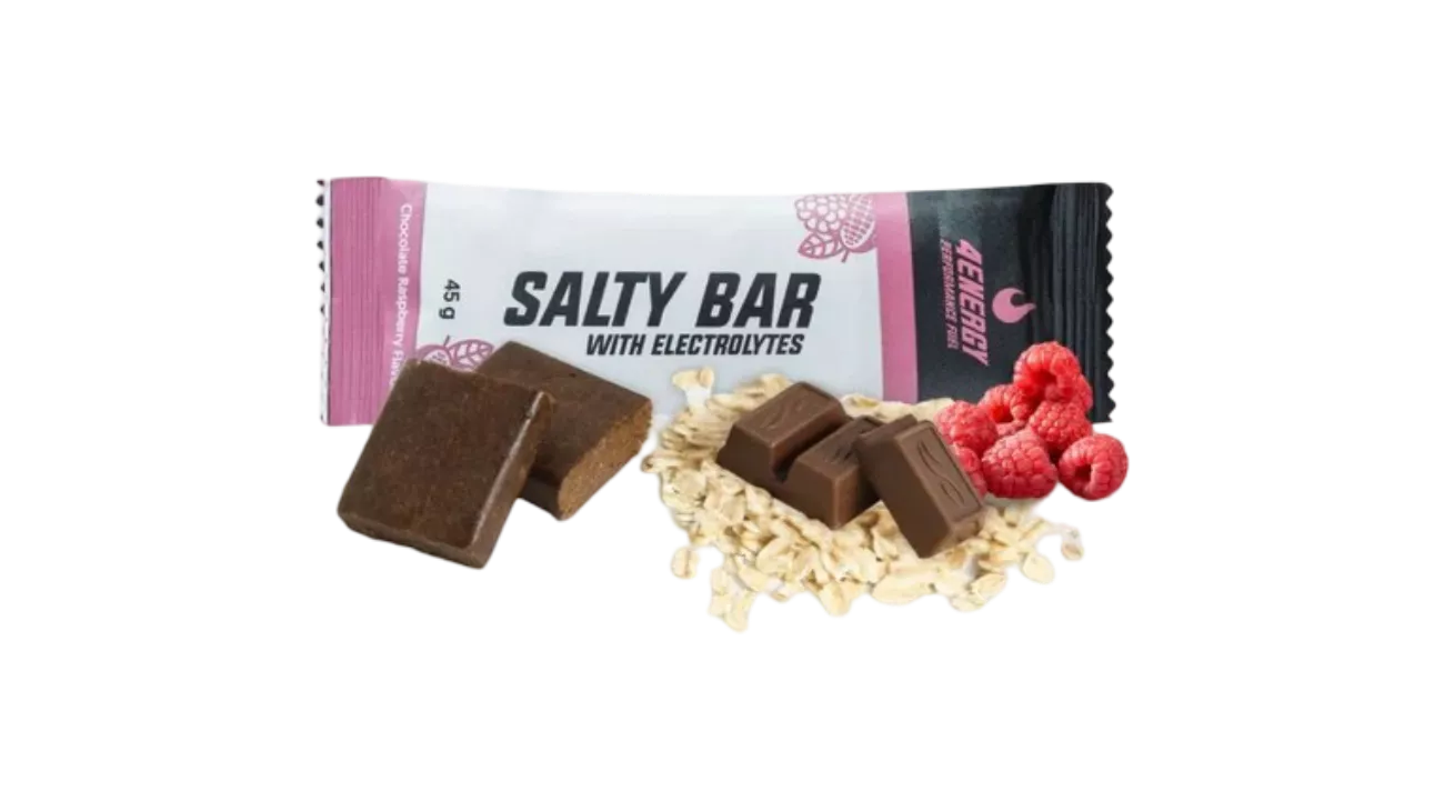 Barre énergétique salée 4Energy Chocolat-Framboise 45g | Les Equipiers