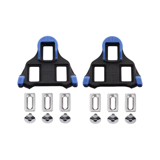 SHIMANO PAIRE DE CALES ROUTE BLEU SM-SH12