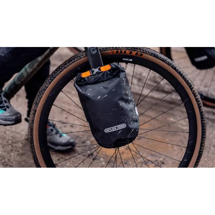 Sacoche de fourche Ortlieb Fork-Pack 4,1L Noir - Bikepacking | LesEquipiers.cc