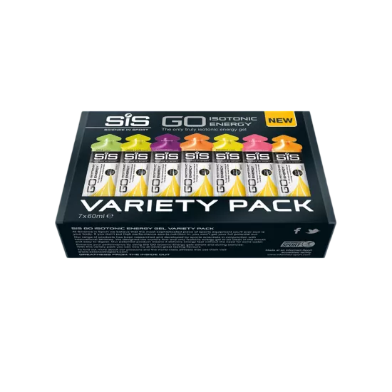 SIS GEL GO ISOTONIQUE PACK VARIETE 7 GELS