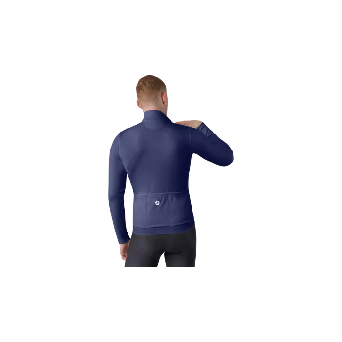 Maillot Homme Castelli Competizione Thermal LS Belgian Blue | LesEquipiers