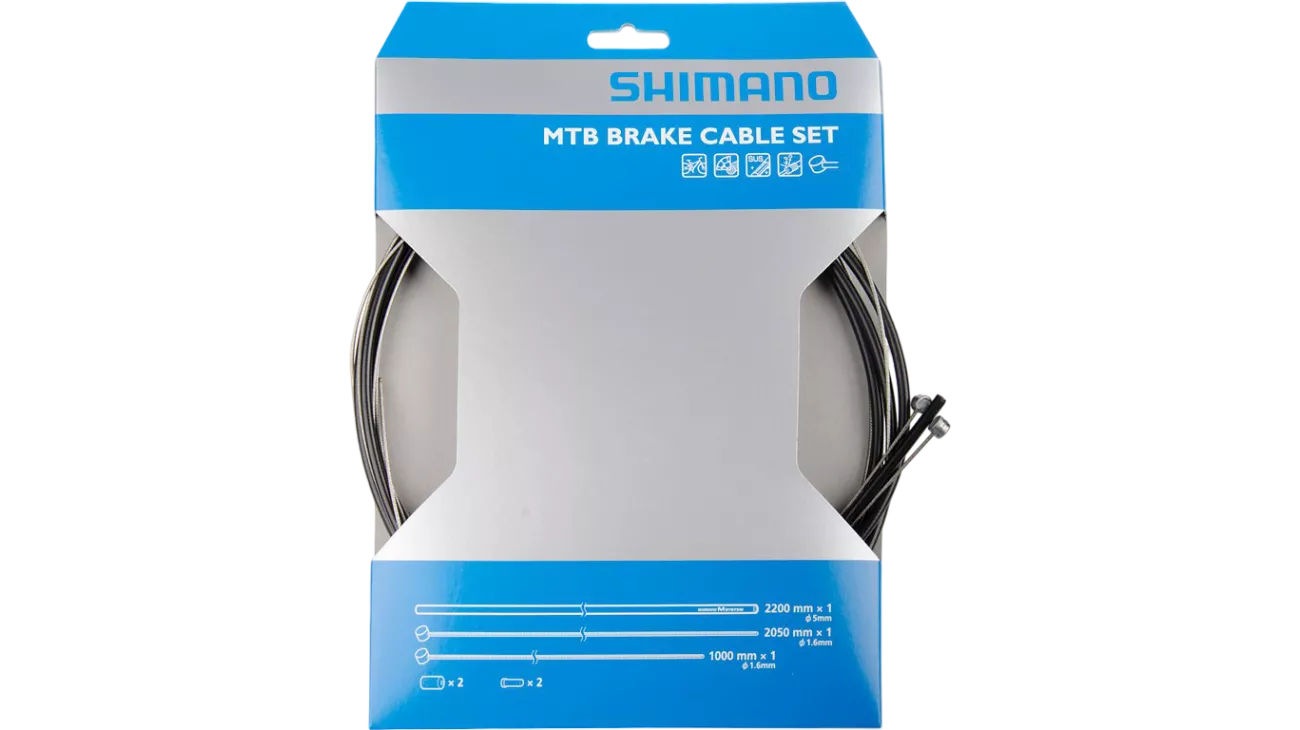 SHIMANO KIT CABLES GAINES FREIN VTT