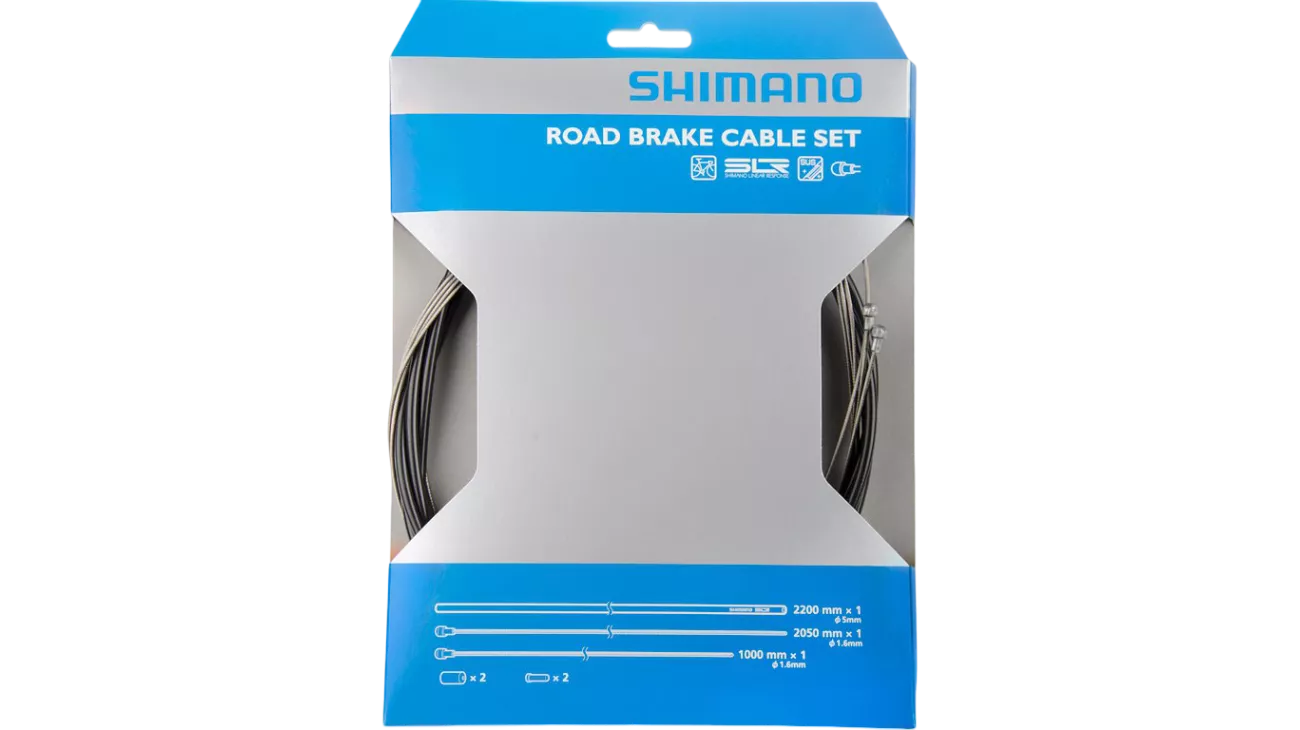 Kit Câble de Frein Shimano Road Acier Inoxydable | LesEquipiers