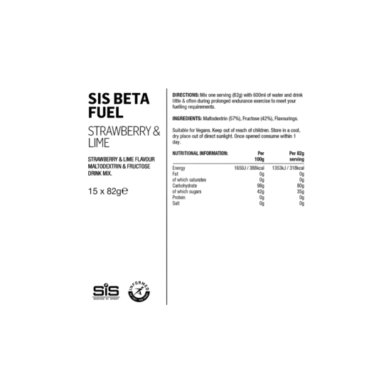 SiS Beta Fuel 80 – Boisson énergétique cyclisme haute dose glucides