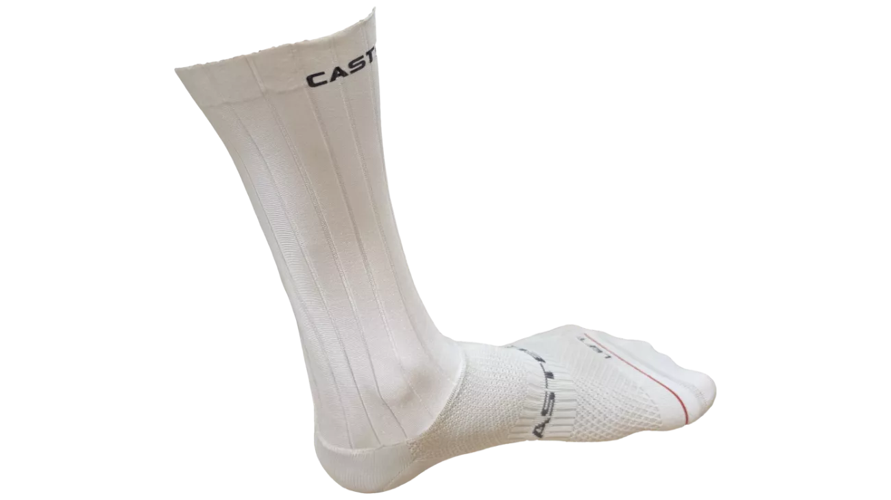 Castelli AERO LECC Sock – Chaussettes aéro cyclisme homme | LES ÉQUIPIERS