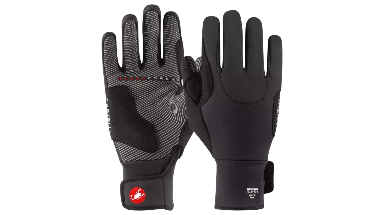 Gants vélo hiver Castelli Estremo 2 Glove Noir | LesEquipiers.cc
