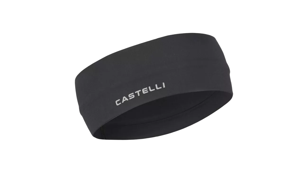 Bandeau vélo hiver Castelli Pro Thermal 3 Headband Noir | LesEquipiers.cc