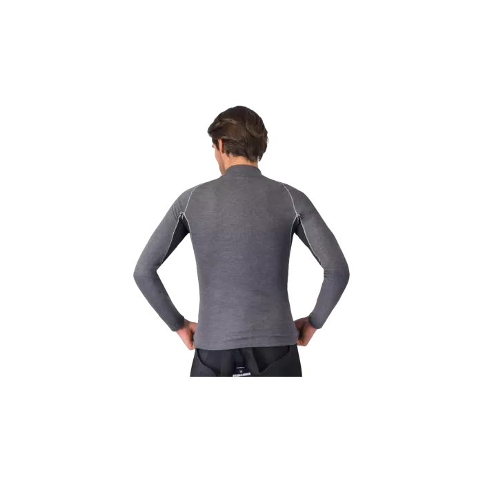 Sous-vêtement Castelli Flanders 2 Manches Longues Gris Homme | LesEquipiers.cc