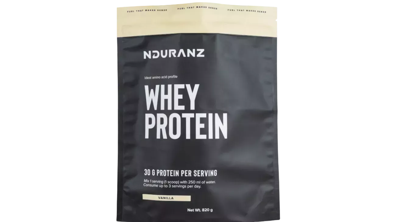 Nduranz Whey Protein – Protéine de récupération cyclisme & musculation