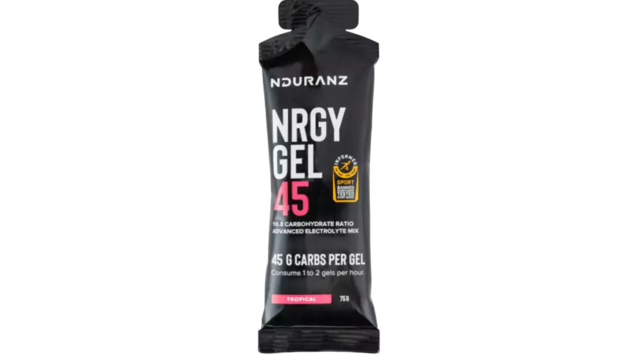 Nrgy Gel 45 – Gel énergétique cyclisme avec électrolytes | Nduranz