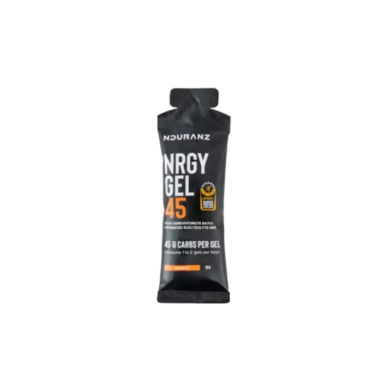 Nrgy Gel 45 – Gel énergétique cyclisme avec électrolytes | Nduranz