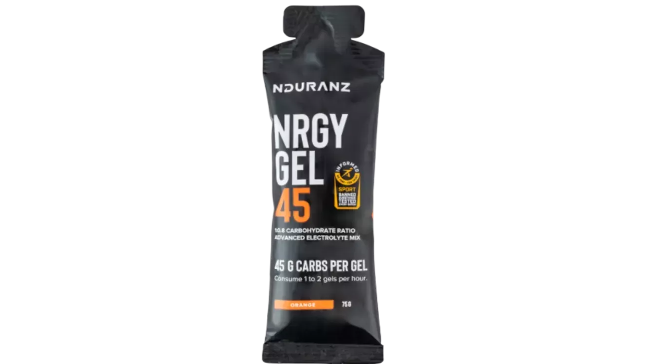 Nrgy Gel 45 – Gel énergétique cyclisme avec électrolytes | Nduranz