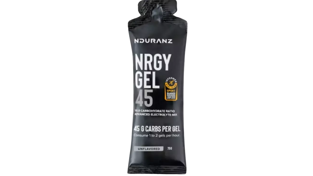 Nrgy Gel 45 – Gel énergétique cyclisme avec électrolytes | Nduranz