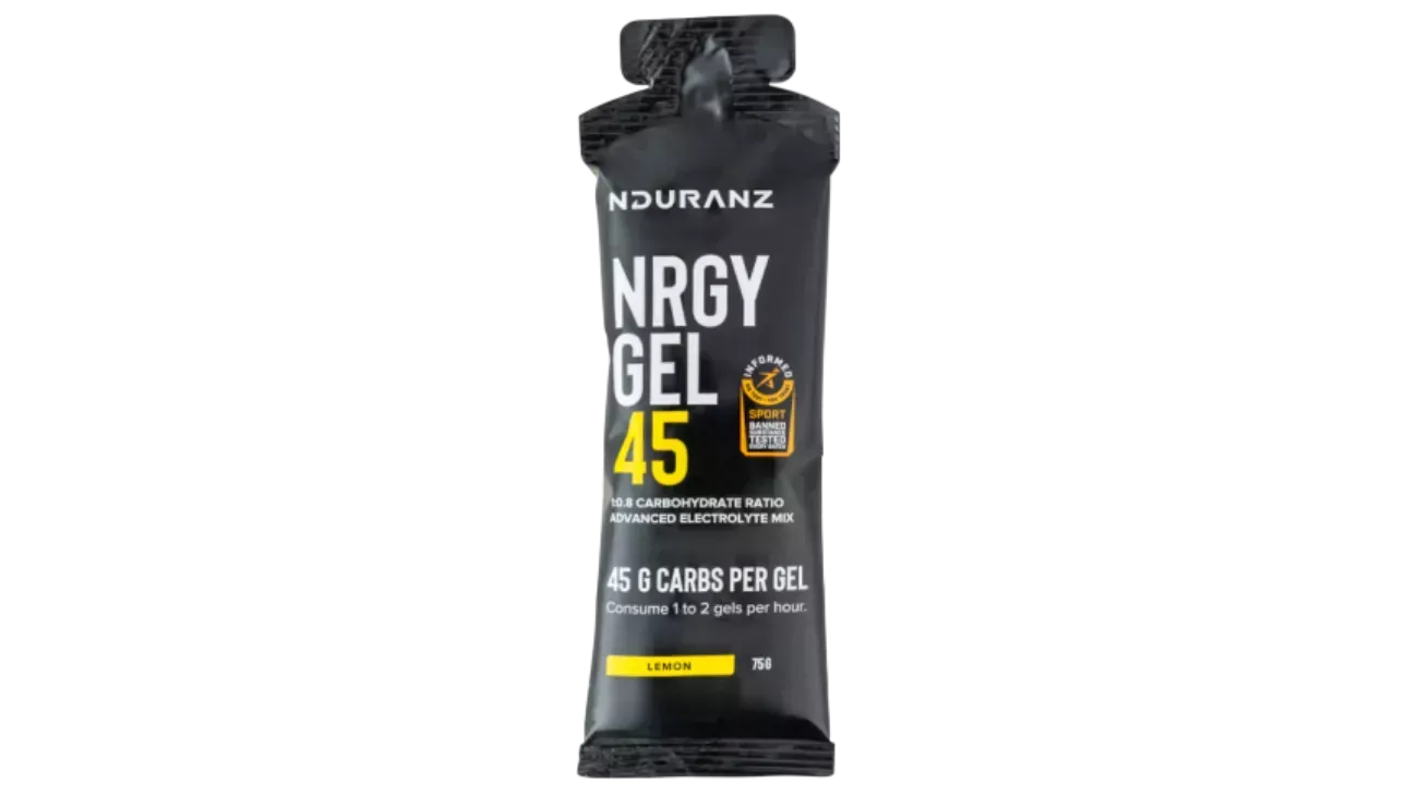 Nrgy Gel 45 – Gel énergétique cyclisme avec électrolytes | Nduranz