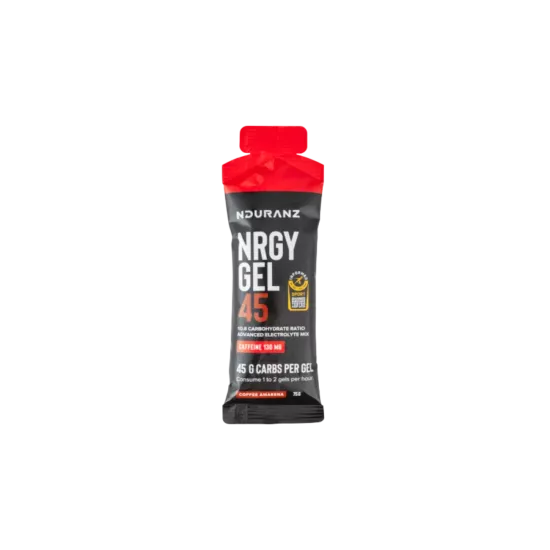 Nduranz Nrgy Gel 45 Caféine – Gel énergétique cyclisme avec boost