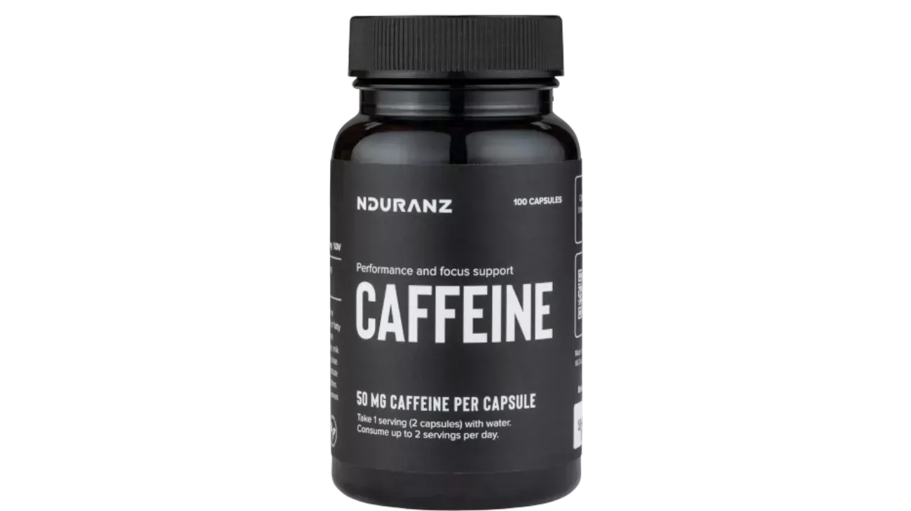 Capsules de caféine Nduranz – Performance cyclisme & endurance
