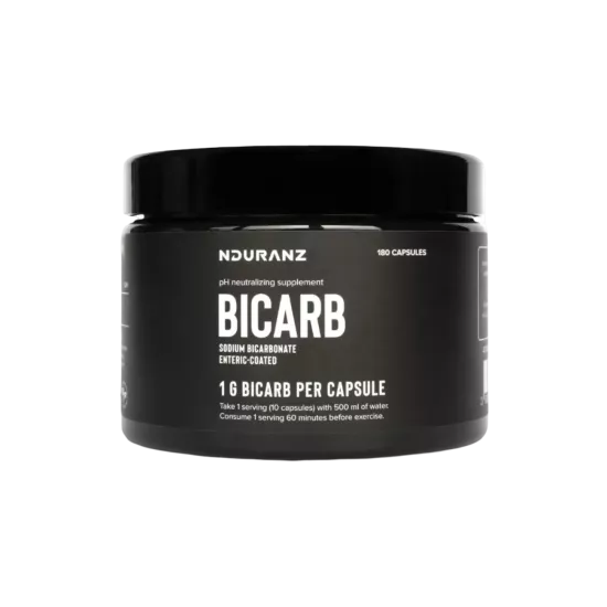 Nduranz Bicarb – Capsules de bicarbonate de sodium pour performance cyclisme