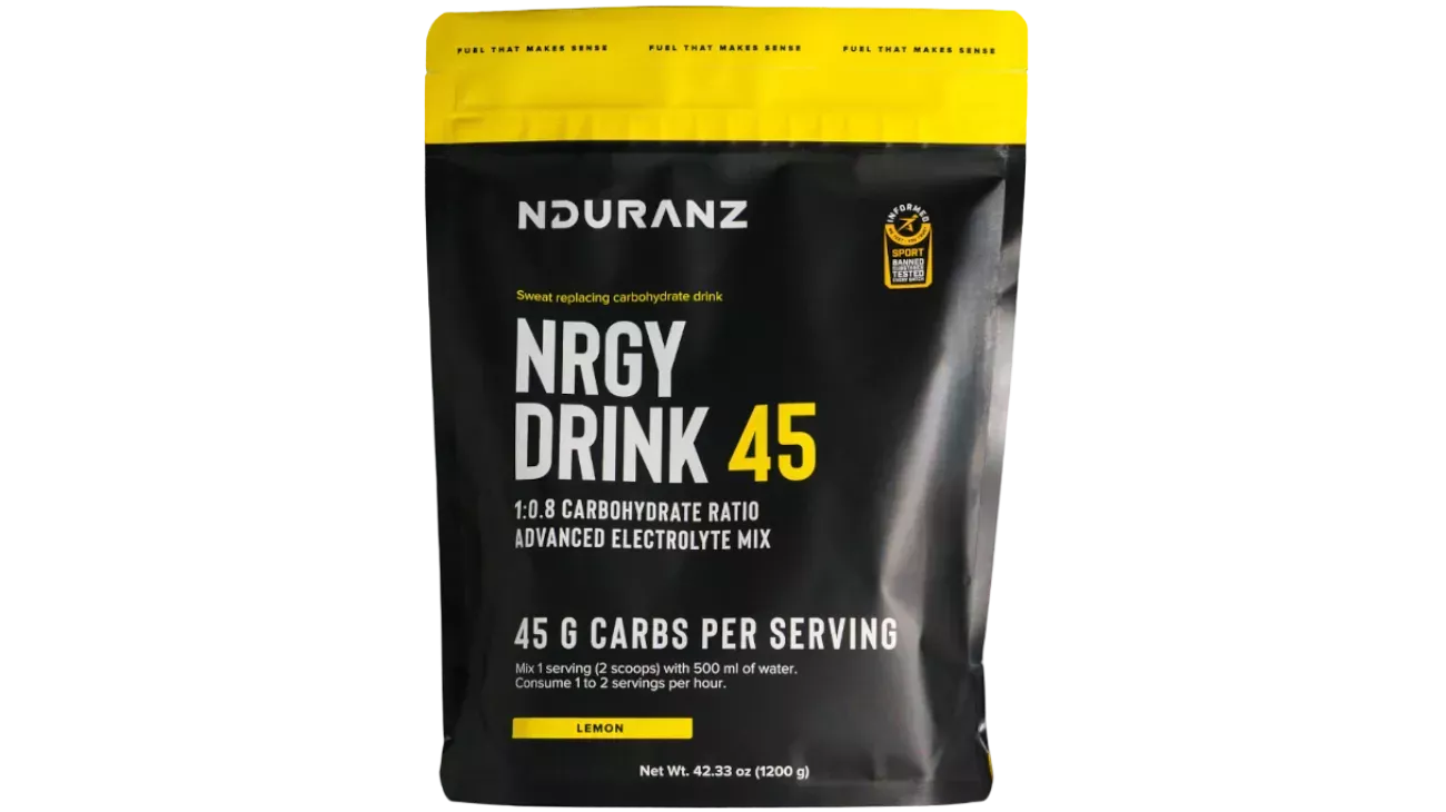 Nrgy Drink 45 – Boisson énergétique cyclisme avec électrolytes