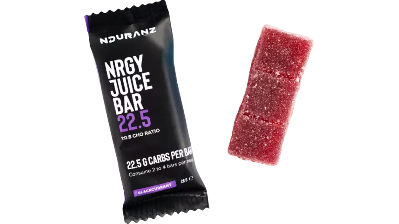 Nrgy Juice Bar 22.5 – Barre énergétique glucides pour cyclisme