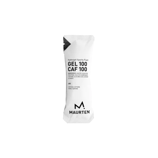 Maurten Gel 100 Caf 100 Box – Gel énergétique caféiné cyclisme