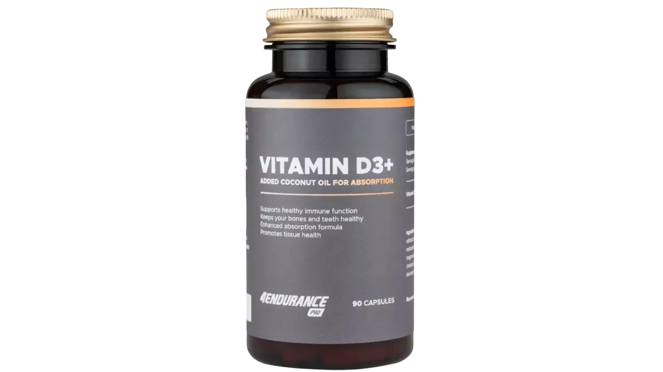 Vitamine D3+ avec huile de coco – 4Endurance Pro | Soutien Immunitaire & Santé Osseuse