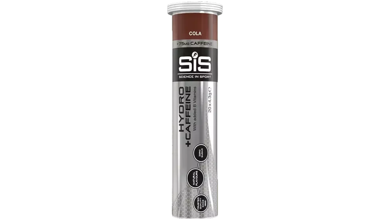 SiS GO Hydro + Caffeine Cola – Tablettes électrolytes & caféine cyclisme