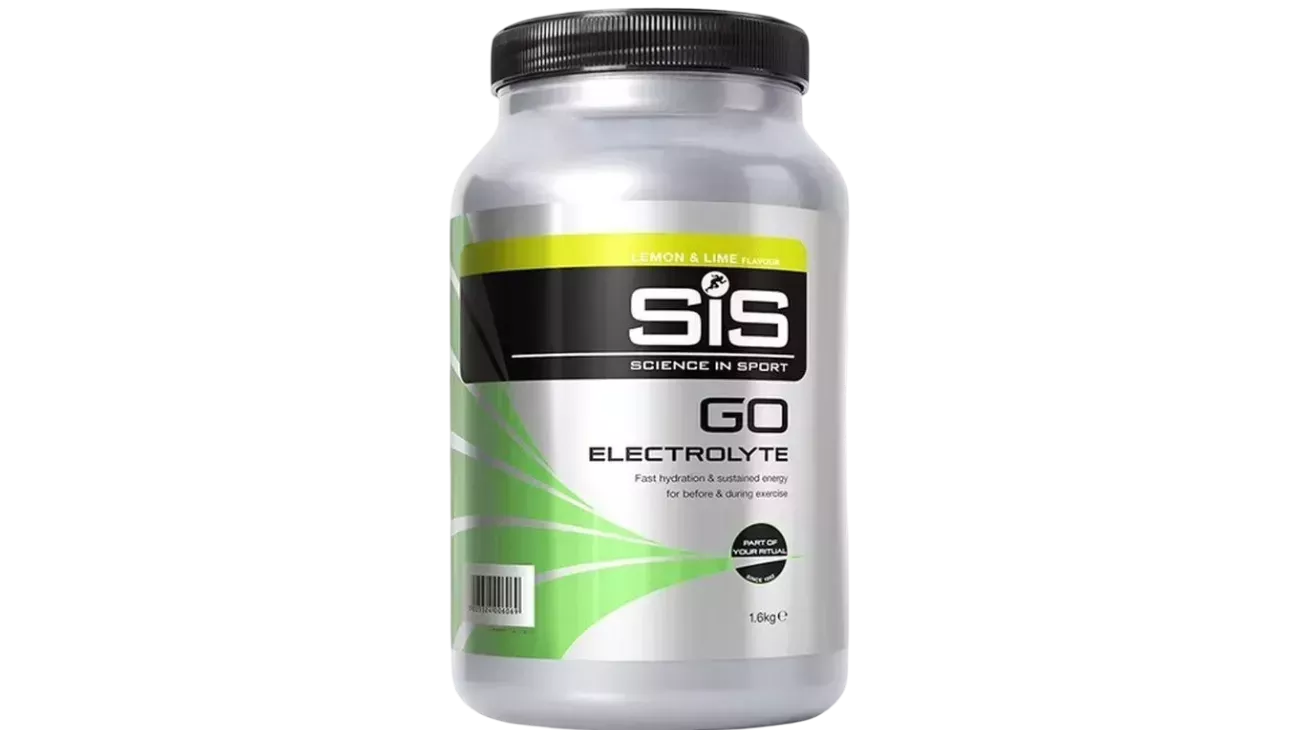 SiS GO Electrolyte 1.6kg – Boisson isotonique cyclisme glucides + électrolytes
