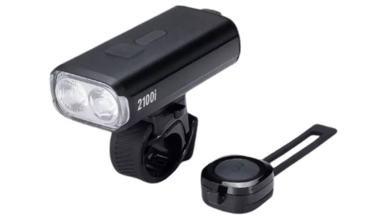 BBB StrikeDuo 2100i BLS-273i - Éclairage avant vélo 2100 lumens USB-C