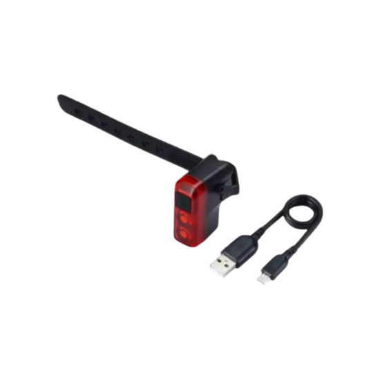 BBB Salute BLS-145 - Feu arrière vélo rechargeable USB 28 h autonomie