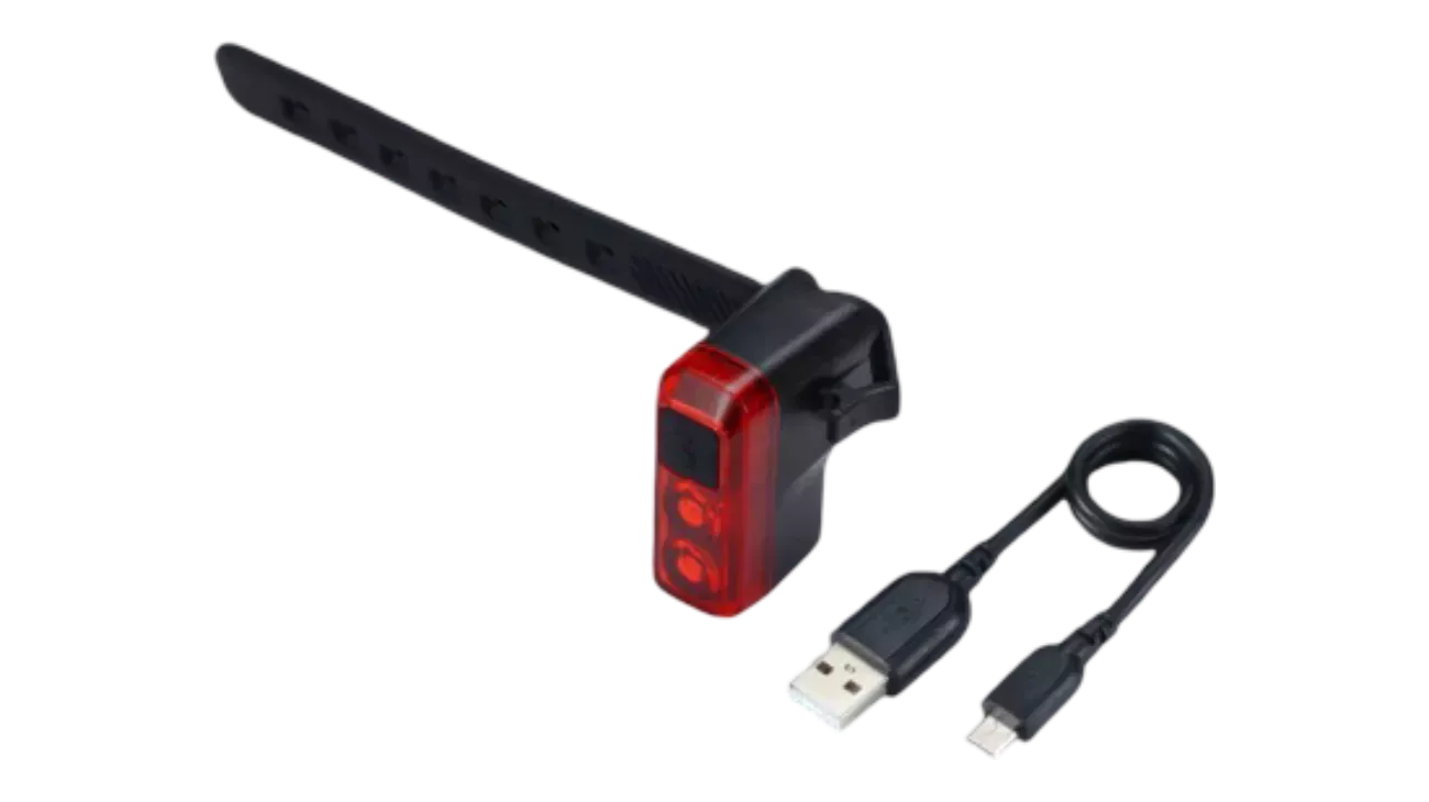 BBB Salute BLS-145 - Feu arrière vélo rechargeable USB 28 h autonomie