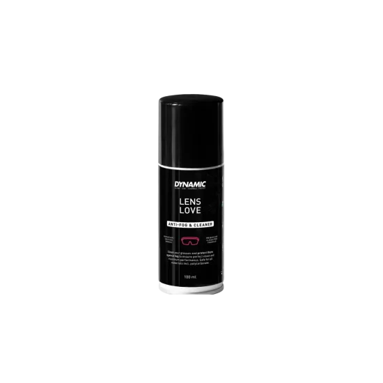 Dynamic Lens Love - Nettoyant et Anti-Buée pour Lunettes de Vélo