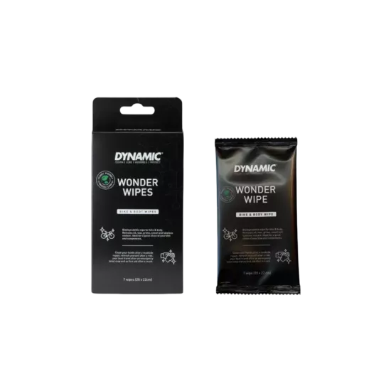 Dynamic Wonder Wipes – Lingettes nettoyantes vélo pratiques