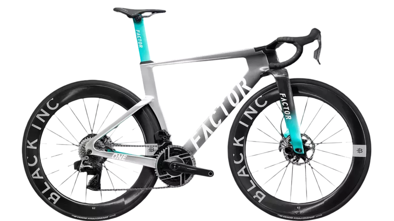 Factor ONE Silverstone - SRAM Red AXS - Roues Black Inc 62 | Les Équipiers