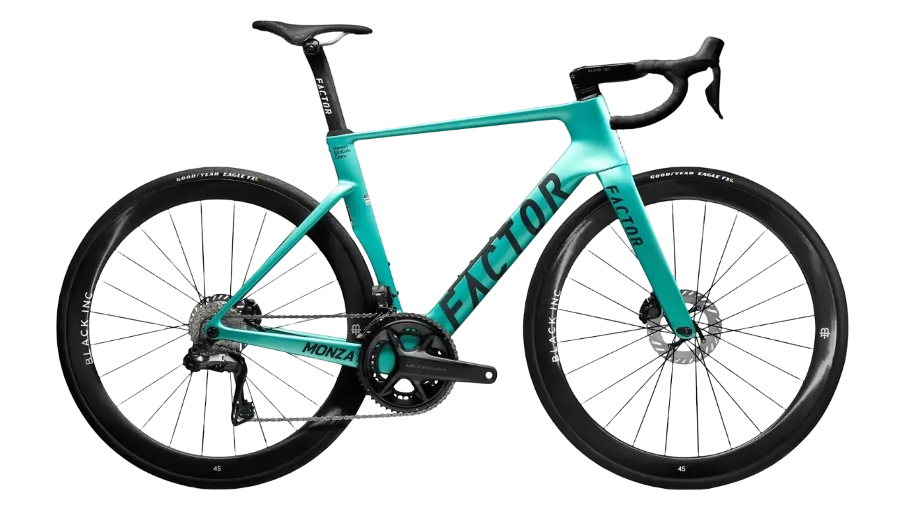 Factor Monza Ultegra Di2 - Roues Black Inc 45 | Vélo de Course Premium