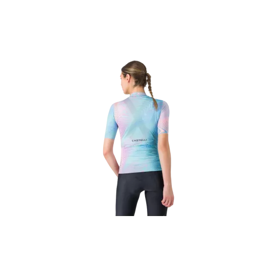 Castelli Cosmic Vortex Jersey Femme - Maillot vélo route respirant